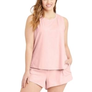 Women's Plus Size Tank Top and Shorts Pajama Set | Stars Above | 4X